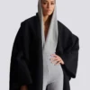 Cappotto oversize in lana