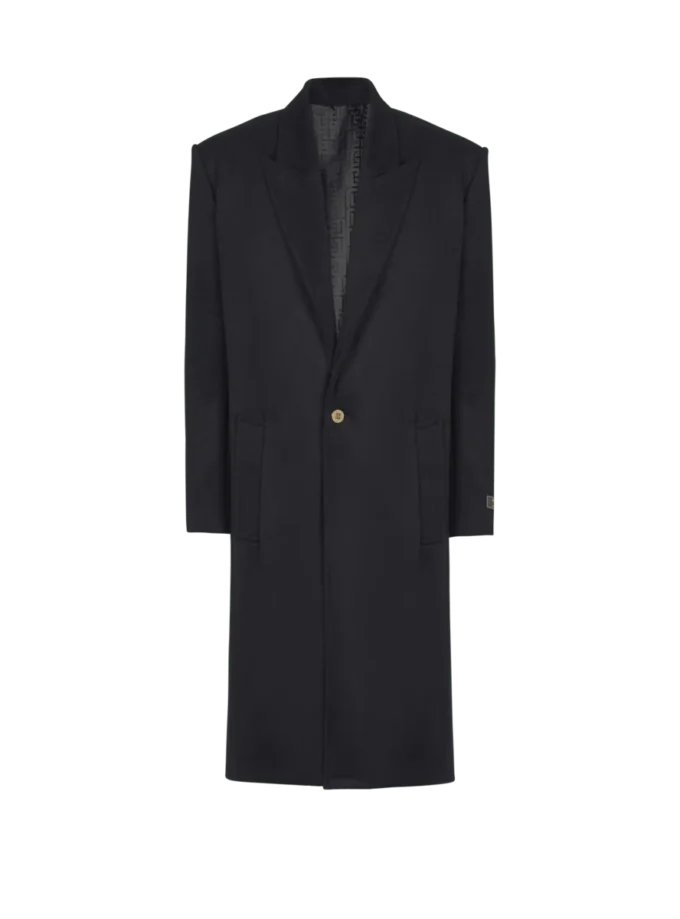 Cappotto oversize in lana e cashmere Cappotto oversize in lana e cashmere