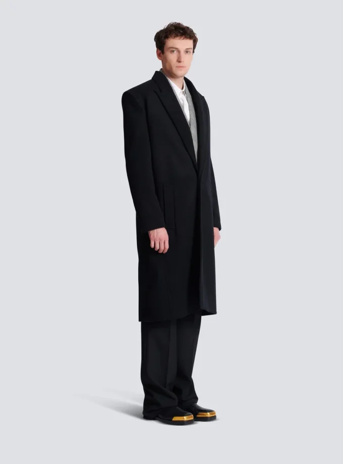 Cappotto oversize in lana e cashmere Cappotto oversize in lana e cashmere