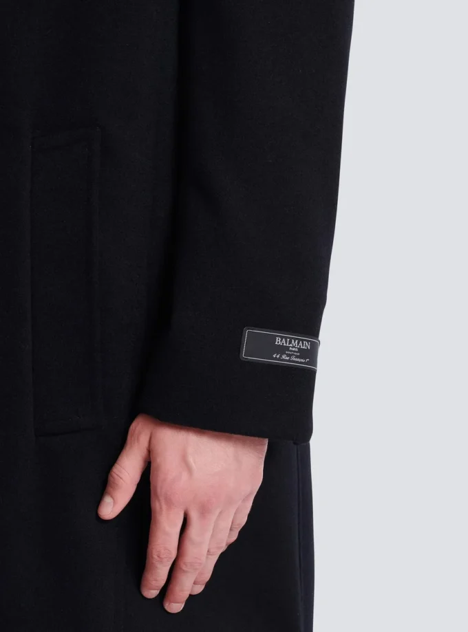 Cappotto oversize in lana e cashmere Cappotto oversize in lana e cashmere