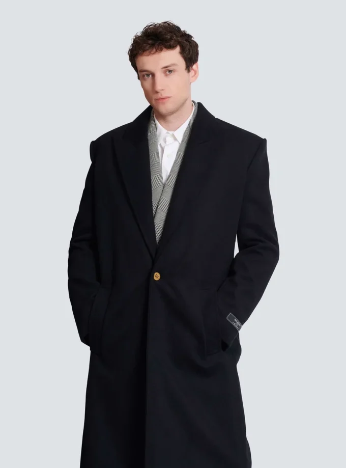Cappotto oversize in lana e cashmere Cappotto oversize in lana e cashmere