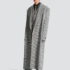 Cappotto oversize in lana Principe di Galles Cappotto oversize in lana Principe di Galles