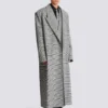 Cappotto oversize in lana Principe di Galles Cappotto oversize in lana Principe di Galles