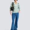 Cardigan ampio in tweed glitterato Cardigan ampio in tweed glitterato