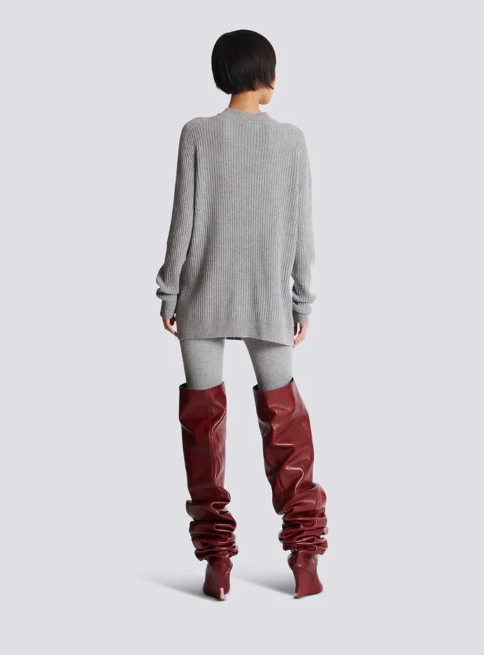 Cardigan in cashmere con bottoni Cardigan in cashmere con bottoni