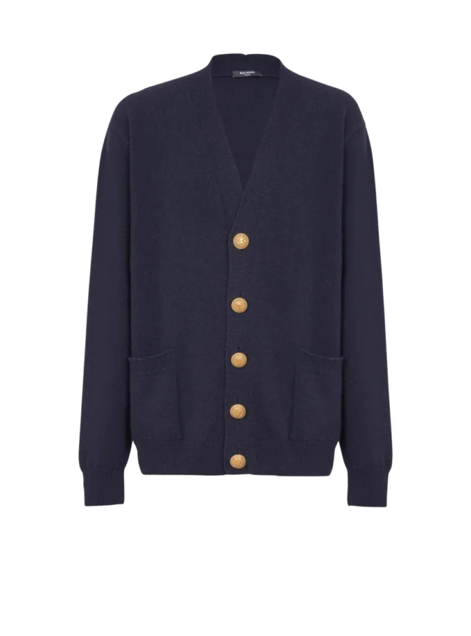 Cardigan in eco-cashmere Cardigan in eco-cashmere