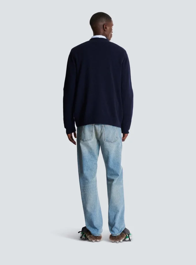 Cardigan in eco-cashmere Cardigan in eco-cashmere