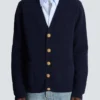 Cardigan in eco-cashmere Cardigan in eco-cashmere