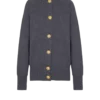 Cardigan in eco-cashmere con bottoni Cardigan in eco-cashmere con bottoni