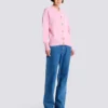 Cardigan in eco-cashmere con bottoni Cardigan in eco-cashmere con bottoni