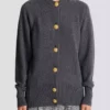 Cardigan in eco-cashmere con bottoni Cardigan in eco-cashmere con bottoni
