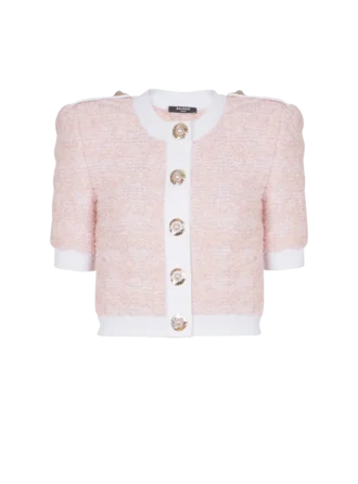 Cardigan in maglia a maniche corte Cardigan in maglia a maniche corte