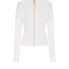 Cardigan in maglia con zip Cardigan in maglia con zip