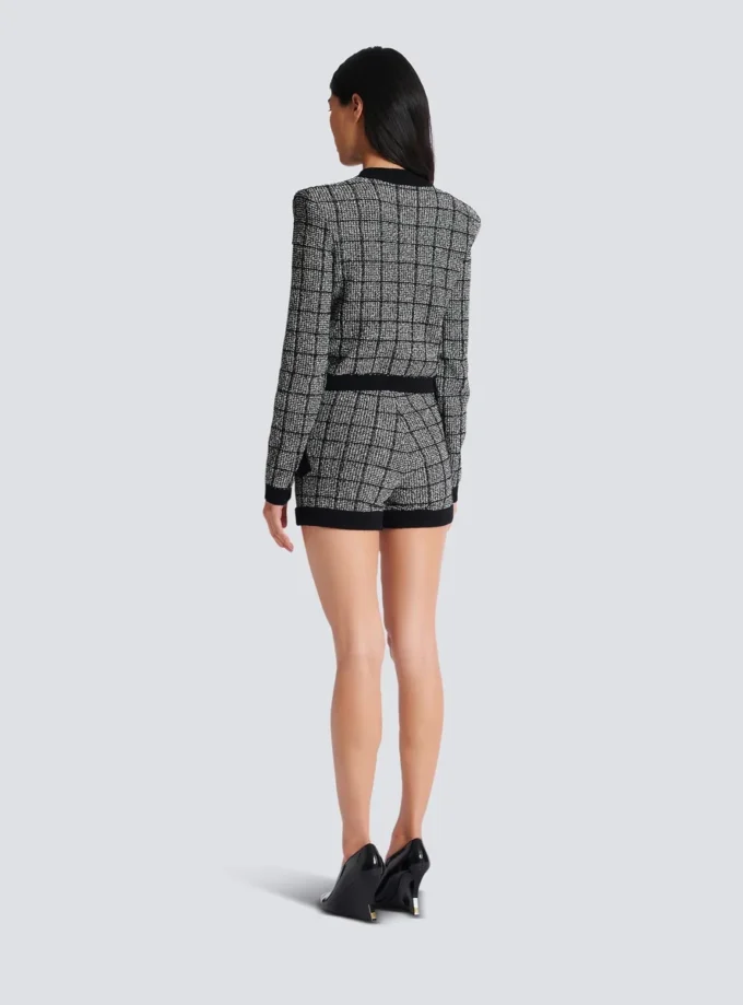 Cardigan in tweed leggero Cardigan in tweed leggero