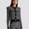 Cardigan in tweed leggero Cardigan in tweed leggero