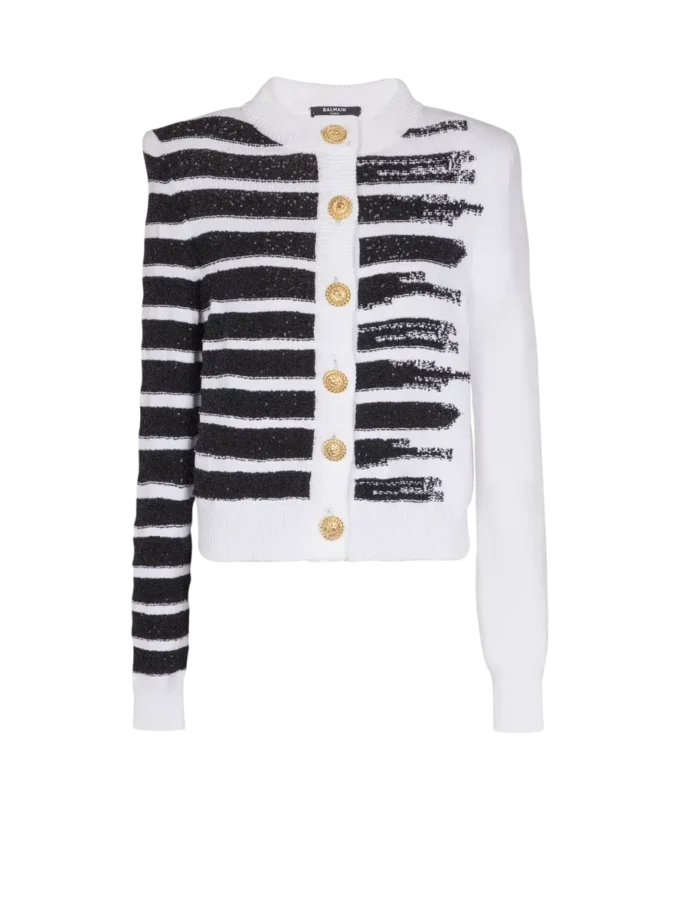 Cardigan marinière con bottoni Cardigan marinière con bottoni