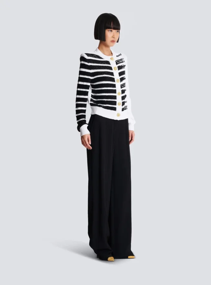 Cardigan marinière con bottoni Cardigan marinière con bottoni