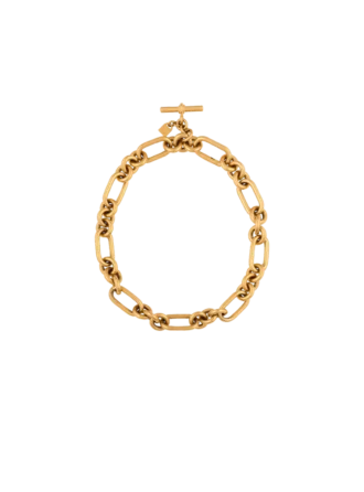 Catena Sync in ottone dorato