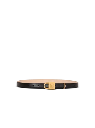 Cintura sottile in pelle Sync