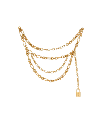 Cintura Sync con catena in ottone