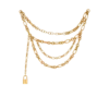 Cintura Sync con catena in ottone