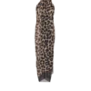 Copricostume con stampa leopardata