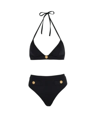 Costume da bagno a due pezzi con bottoni