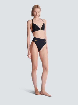 Costume da bagno a due pezzi con bottoni