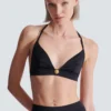 Costume da bagno a due pezzi con bottoni Costume da bagno a due pezzi con bottoni