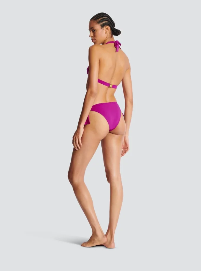 Costume da bagno a due pezzi con logo PB Costume da bagno a due pezzi con logo PB
