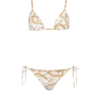 Costume da bagno a due pezzi con stampa Chaînes Costume da bagno a due pezzi con stampa Chaînes