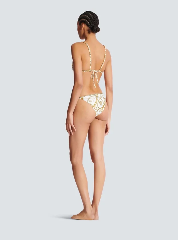 Costume da bagno a due pezzi con stampa Chaînes Costume da bagno a due pezzi con stampa Chaînes