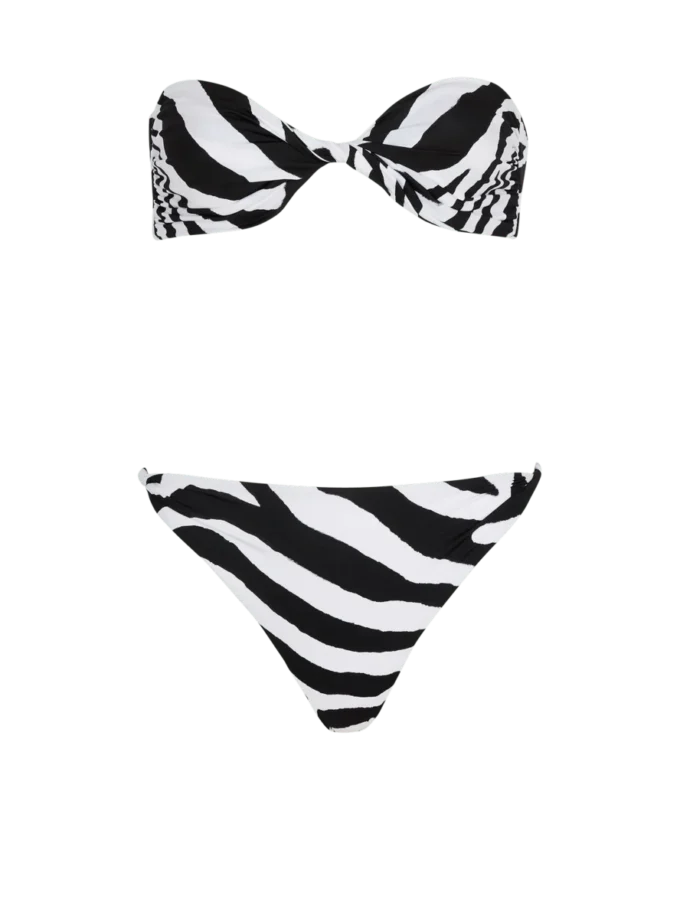 Costume da bagno a due pezzi Zebra