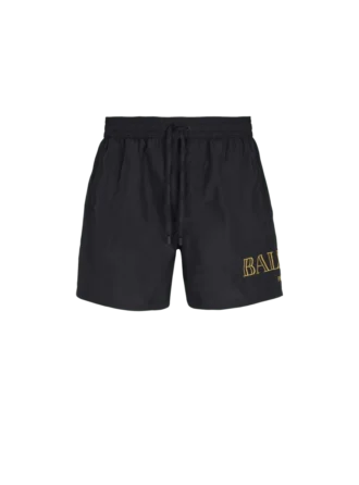 Costume da bagno con logo Balmain