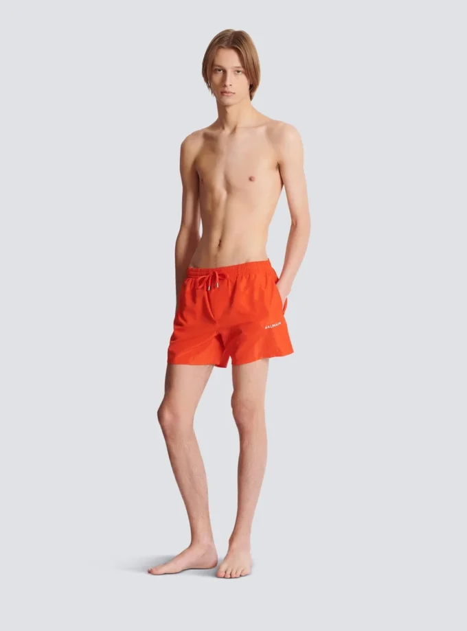Costume da bagno con logo Balmain Costume da bagno con logo Balmain