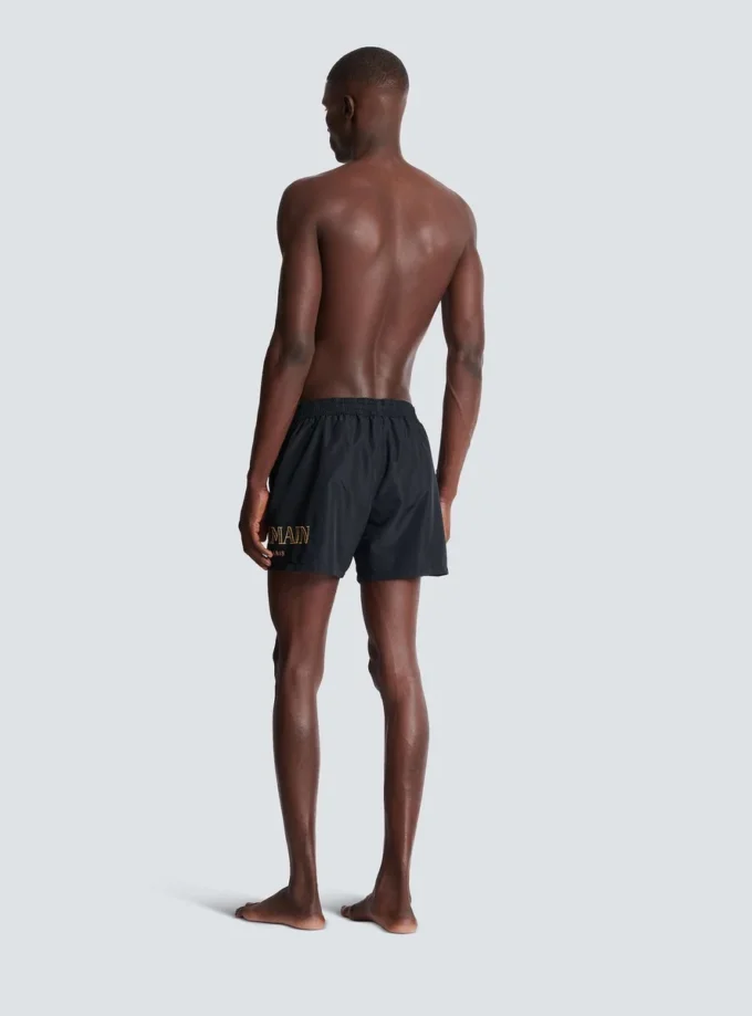 Costume da bagno con logo Balmain Costume da bagno con logo Balmain