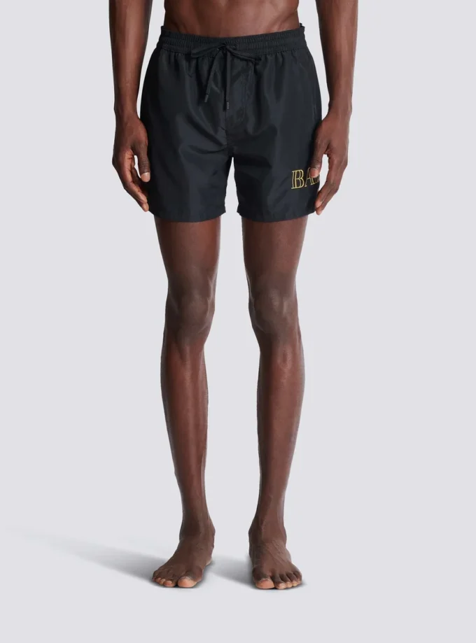 Costume da bagno con logo Balmain Costume da bagno con logo Balmain
