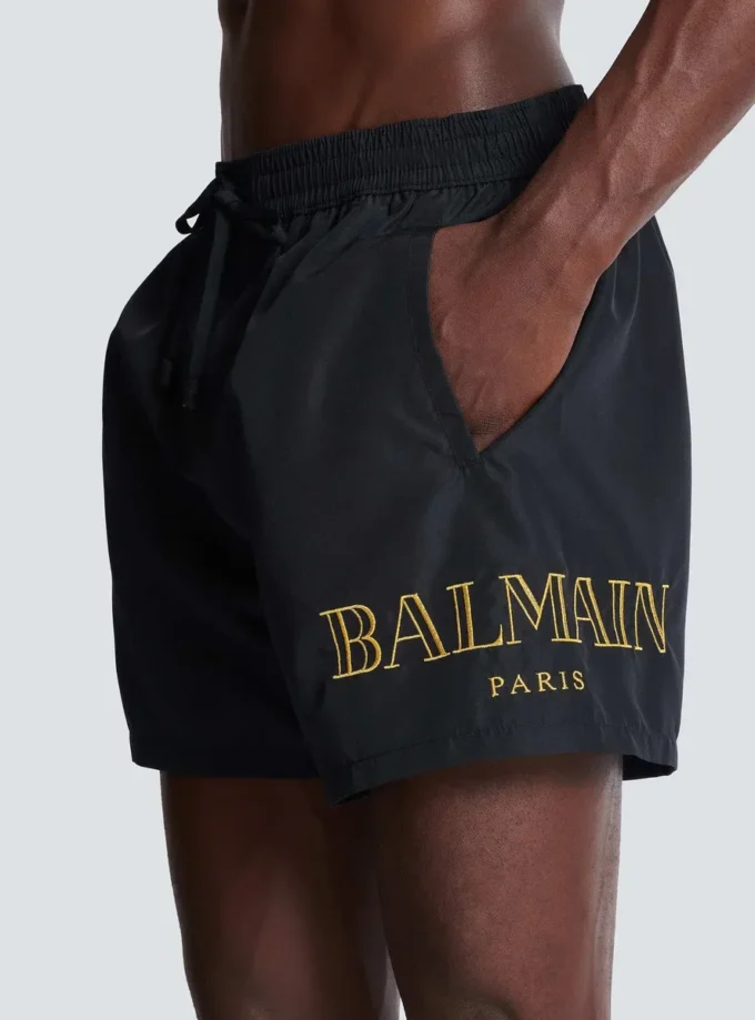 Costume da bagno con logo Balmain Costume da bagno con logo Balmain