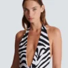 Costume da bagno intero zebrato Costume da bagno intero zebrato