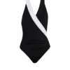 Costume intero bicolore