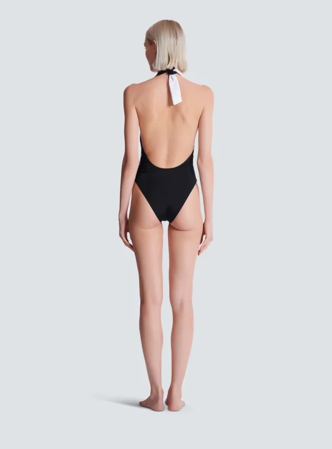 Costume intero bicolore