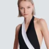 Costume intero bicolore