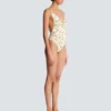 Costume intero con stampa a catene Costume intero con stampa a catene