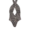 Costume intero con stampa leopardata Costume intero con stampa leopardata