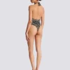 Costume intero con stampa leopardata Costume intero con stampa leopardata