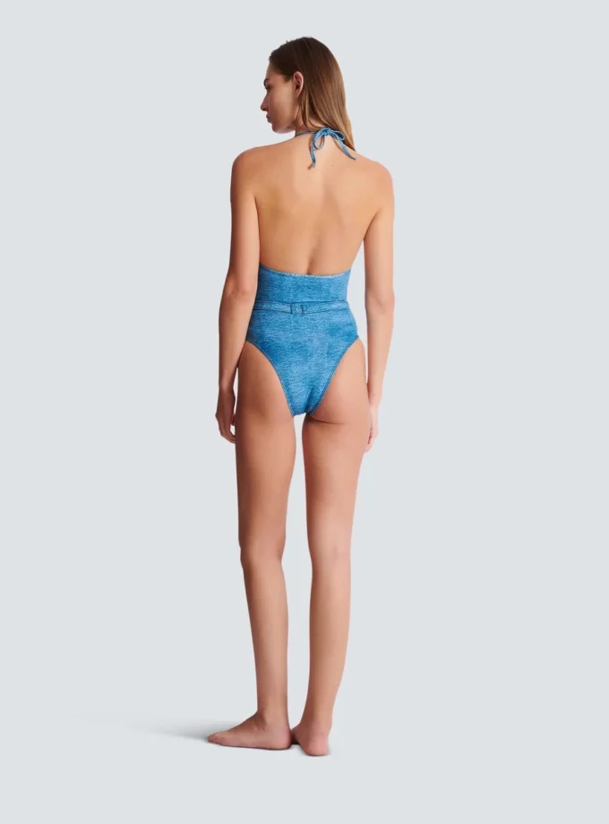 Costume intero in denim Costume intero in denim