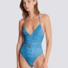 Costume intero in denim Costume intero in denim