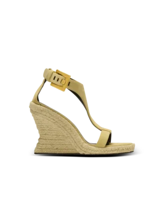 Espadrillas con zeppa Anthem in pelle scamosciata