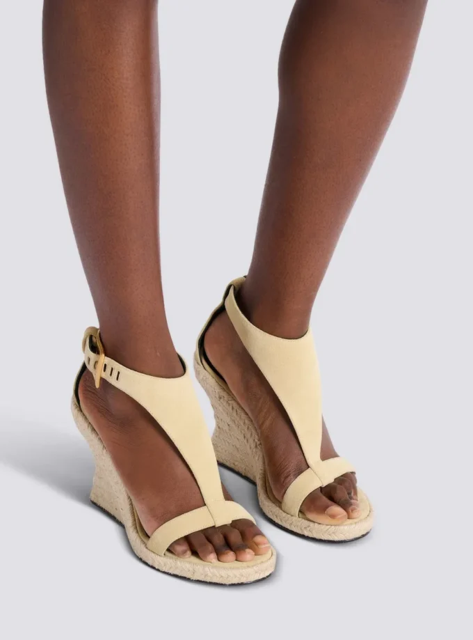 Espadrillas con zeppa Anthem in pelle scamosciata Espadrillas con zeppa Anthem in pelle scamosciata