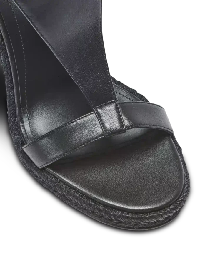 Espadrillas con zeppa in pelle di agnello Anthem Espadrillas con zeppa in pelle di agnello Anthem